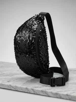Banane paillette grande taille sequin femme chic - Vue 1 - Banane paillette
