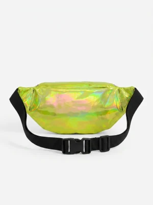 Banane paillette pvc brillant femme reflets changeants - Vue 1 - Banane paillette