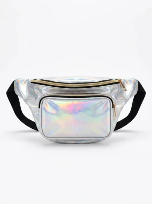 Banane paillette pvc holographique femme chic quotidien - Vue 1 - Banane paillette