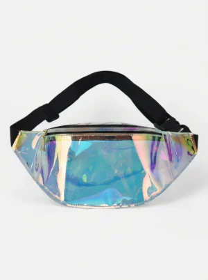 Banane paillette pvc transparent festivals moderne femme - Vue 1 - Banane paillette